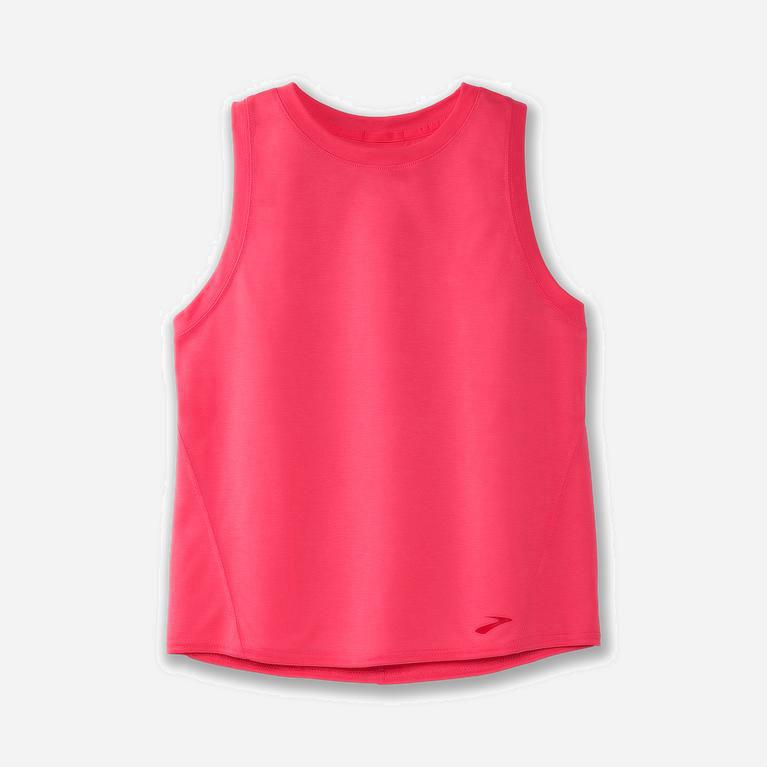 Brooks Distance - Camiseta Sin Mangas Mujer - Rosas (WS3910687)